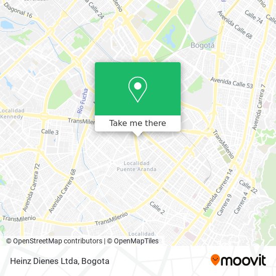 Heinz Dienes Ltda map