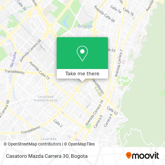 Casatoro Mazda Carrera 30 map