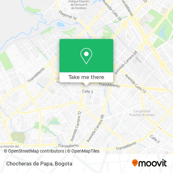 Chocheras de Papa map