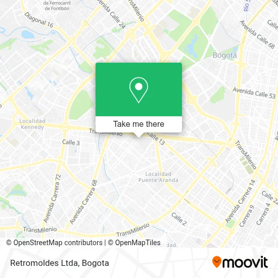 Retromoldes Ltda map