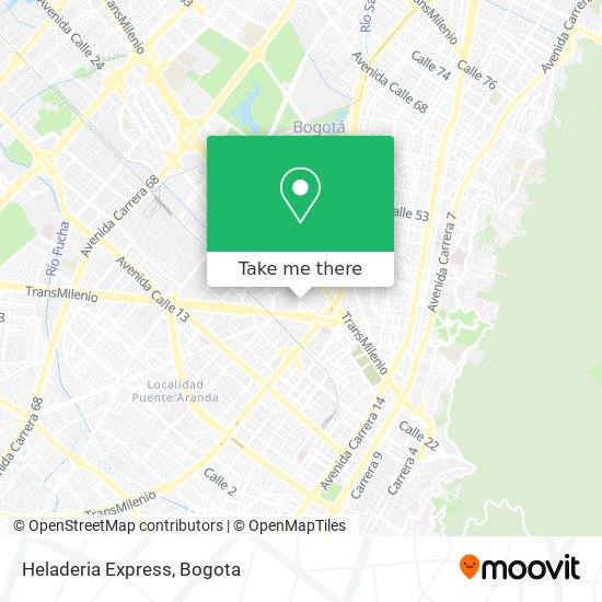 Heladeria Express map