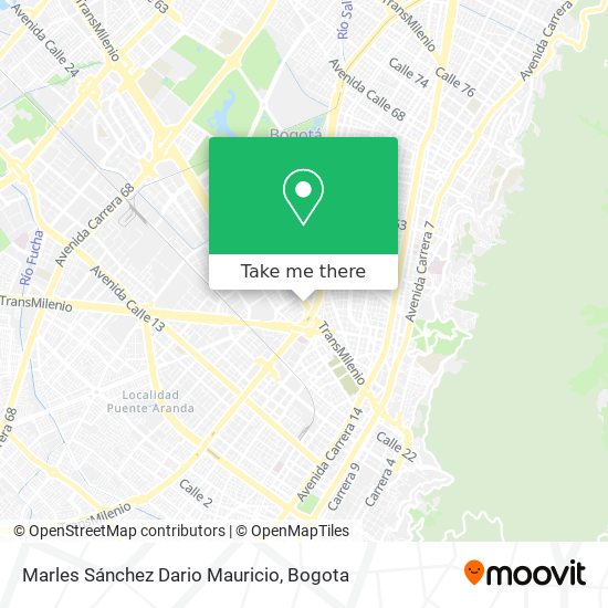 Marles Sánchez Dario Mauricio map