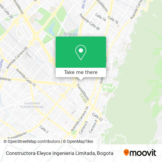 Mapa de Constructora-Eleyce Ingenieria Limitada