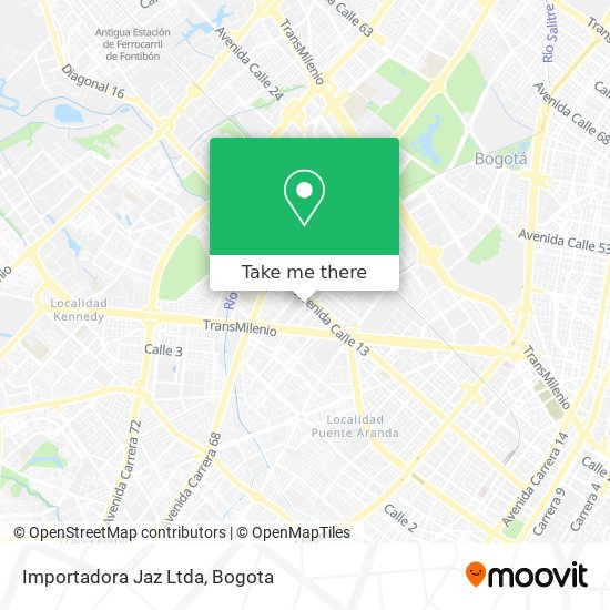 Importadora Jaz Ltda map