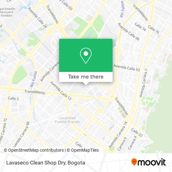 Lavaseco Clean Shop Dry map