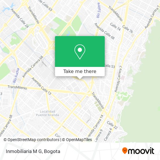 Inmobiliaria M G map