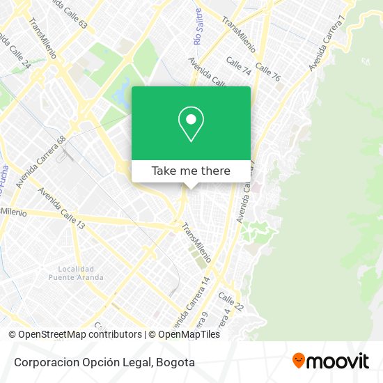 Corporacion Opción Legal map