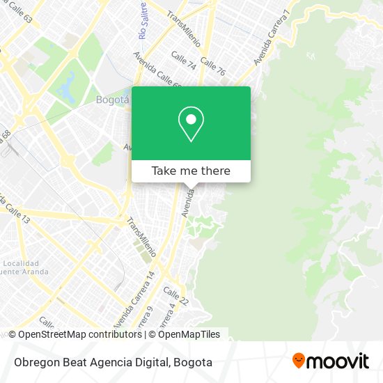 Obregon Beat Agencia Digital map