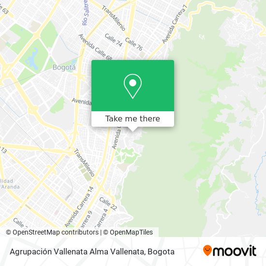 Agrupación Vallenata Alma Vallenata map