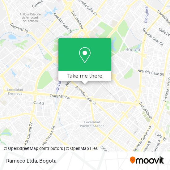 Rameco Ltda map