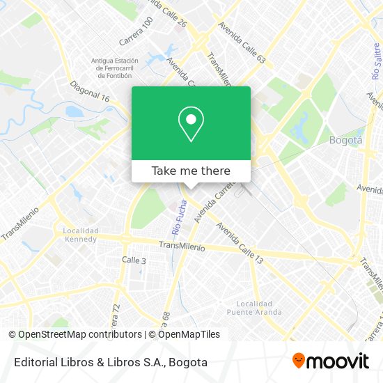 Editorial Libros & Libros S.A. map