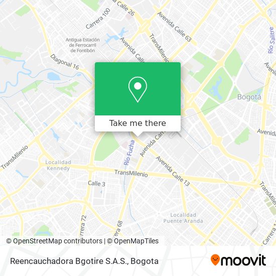 Reencauchadora Bgotire S.A.S. map
