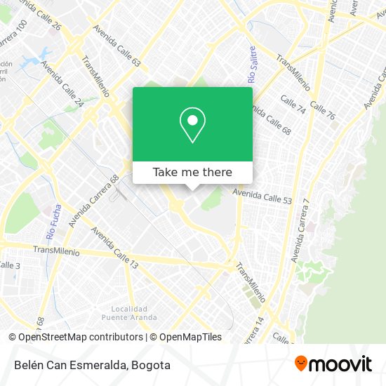 Belén Can Esmeralda map