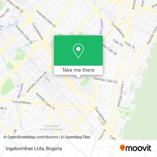 Ingebombas Ltda map