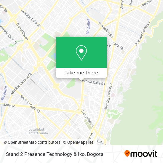 Stand 2 Presence Technology & Ixo map