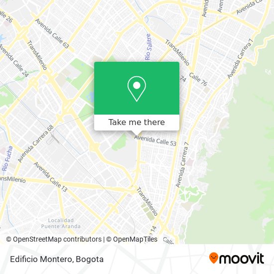 Edificio Montero map