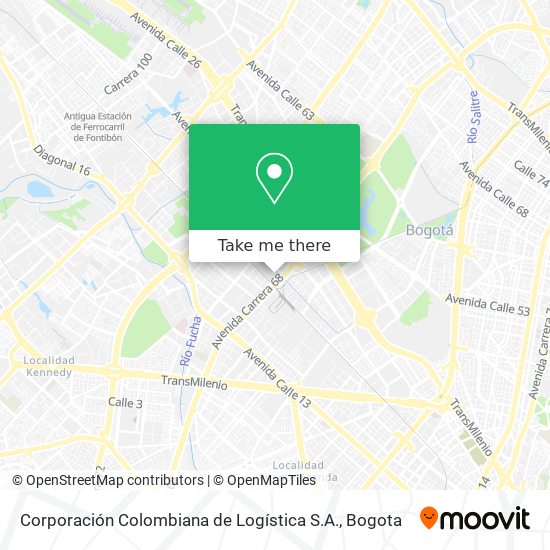 Corporación Colombiana de Logística S.A. map