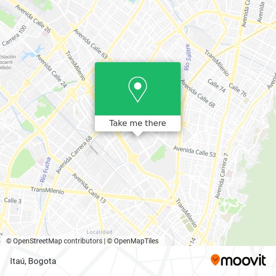 Itaú map