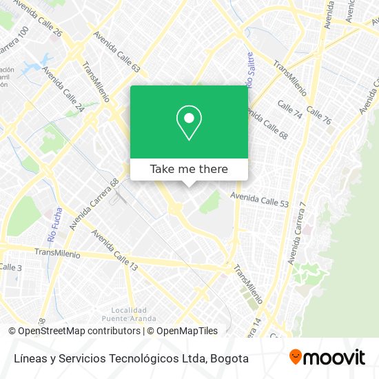 Líneas y Servicios Tecnológicos Ltda map