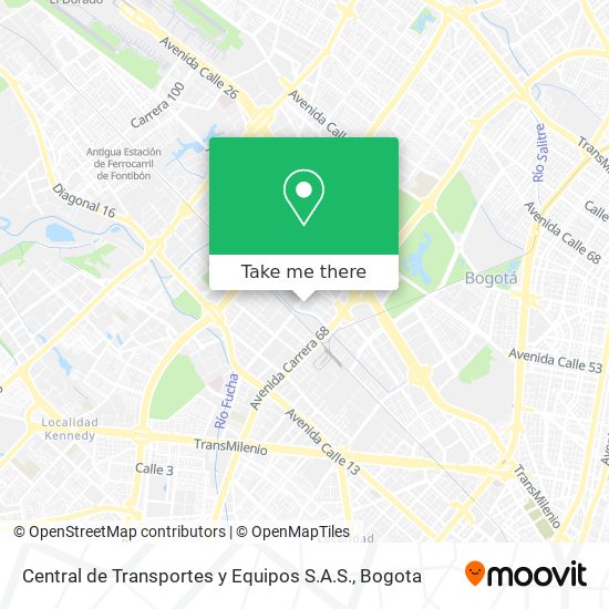 Central de Transportes y Equipos S.A.S. map