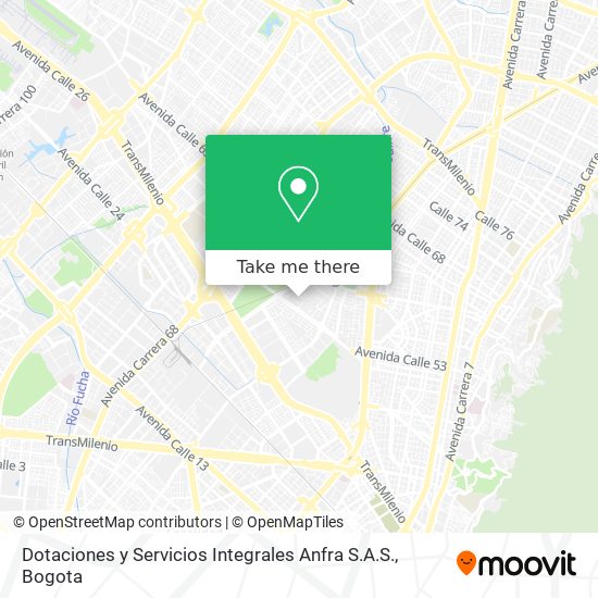 Dotaciones y Servicios Integrales Anfra S.A.S. map