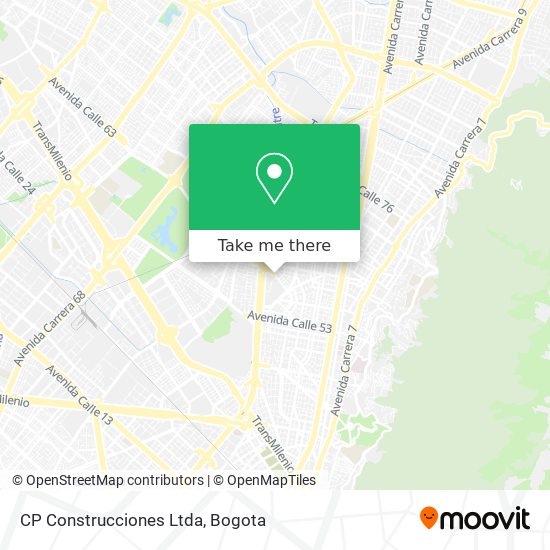 CP Construcciones Ltda map