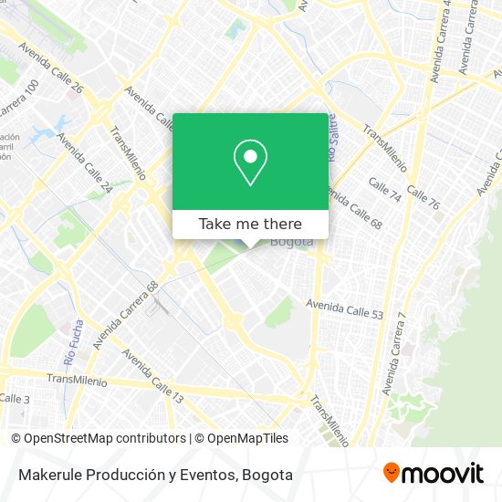 Makerule Producción y Eventos map