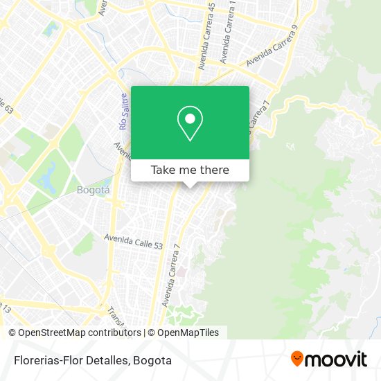 Florerias-Flor Detalles map