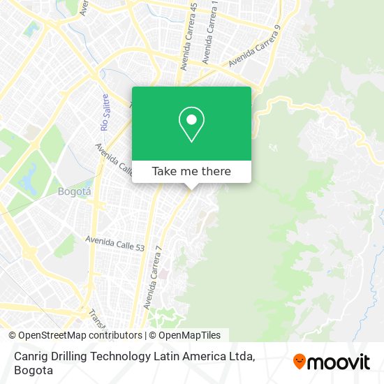 Canrig Drilling Technology Latin America Ltda map