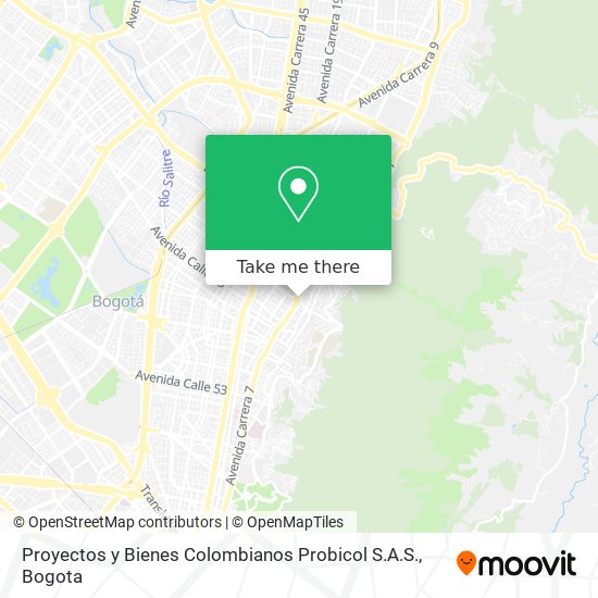 Proyectos y Bienes Colombianos Probicol S.A.S. map