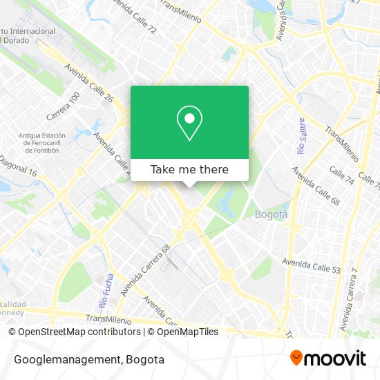 Googlemanagement map