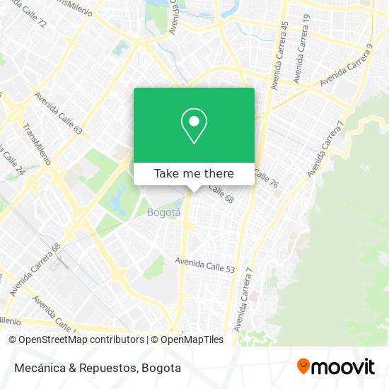 Mecánica & Repuestos map