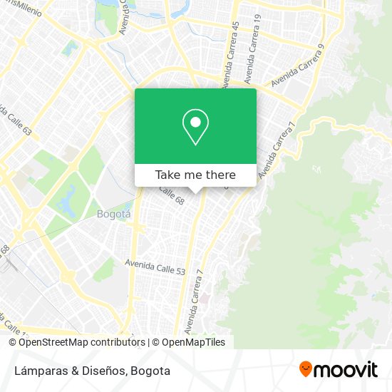 Mapa de Lámparas & Diseños