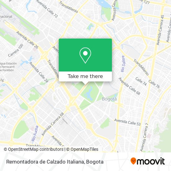 Mapa de Remontadora de Calzado Italiana