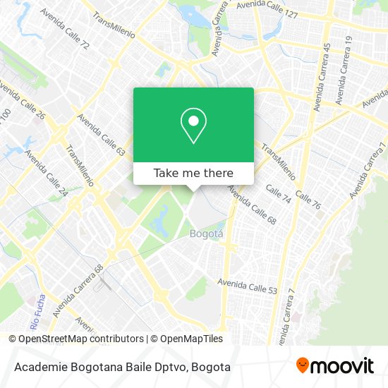 Academie Bogotana Baile Dptvo map