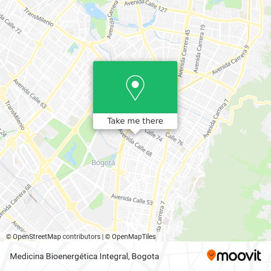 Medicina Bioenergética Integral map
