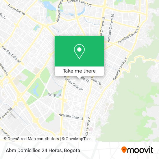 Abm Domicilios 24 Horas map