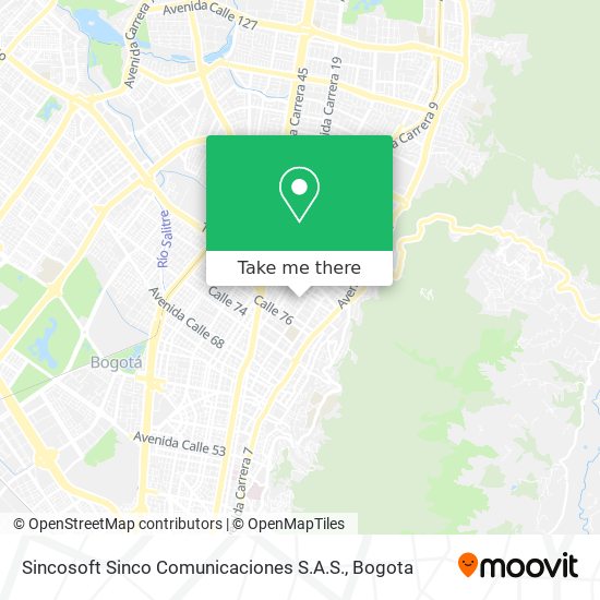 Sincosoft Sinco Comunicaciones S.A.S. map