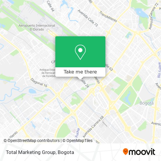 Total Marketing Group map