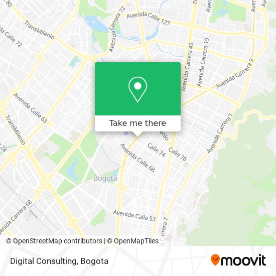 Digital Consulting map