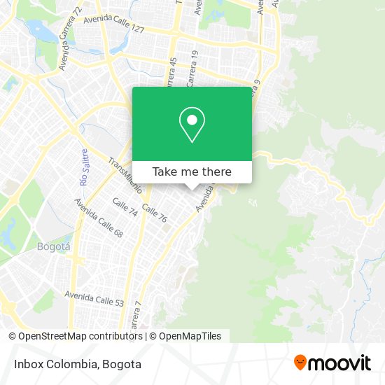 Inbox Colombia map