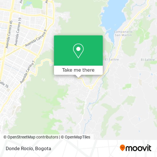 Donde Rocío map