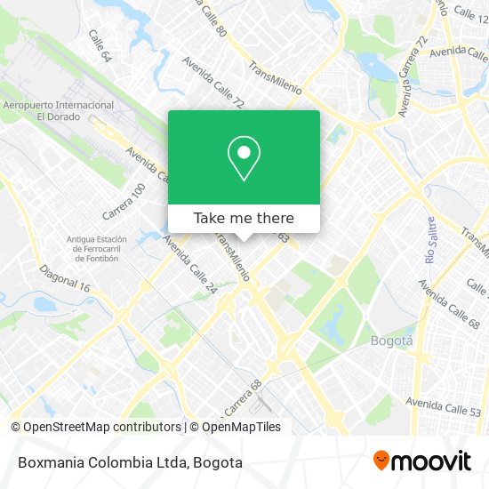 Boxmania Colombia Ltda map