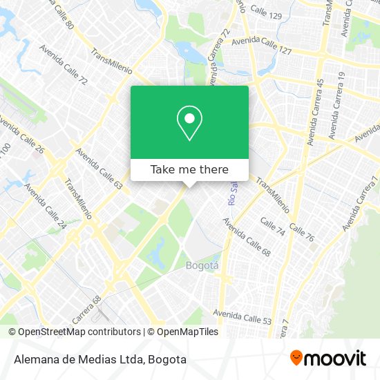 Alemana de Medias Ltda map