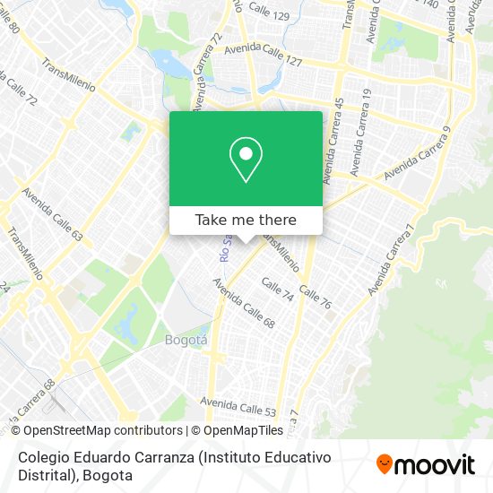 Colegio Eduardo Carranza (Instituto Educativo Distrital) map