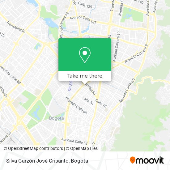 Silva Garzón José Crisanto map