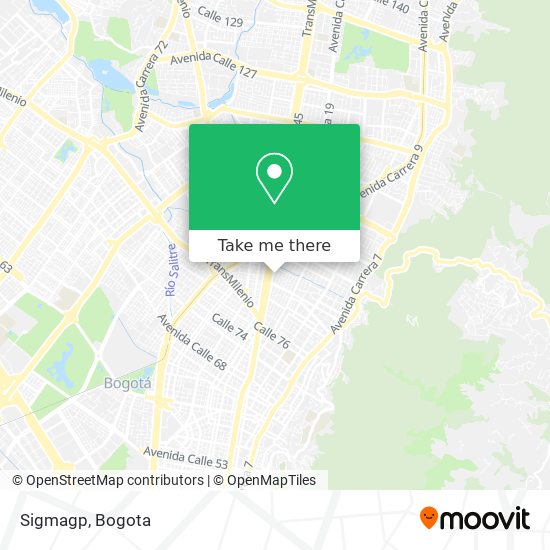 Mapa de Sigmagp