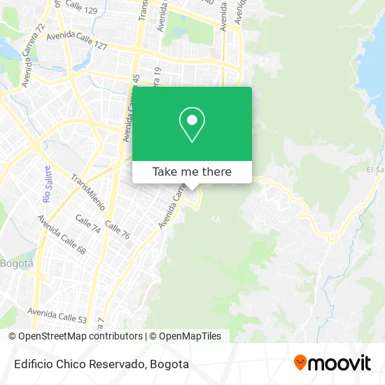 Edificio Chico Reservado map