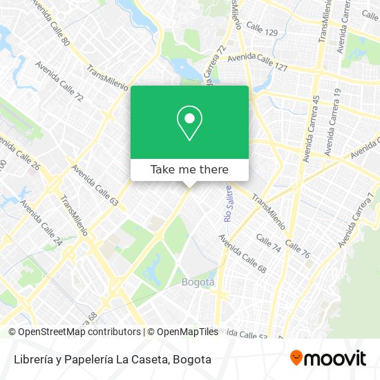 Librería y Papelería La Caseta map