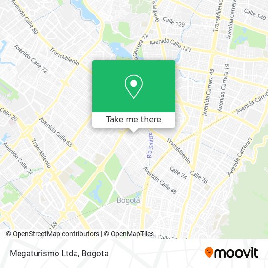 Megaturismo Ltda map